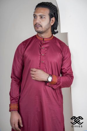 Premium Maroon Rolex Cotton